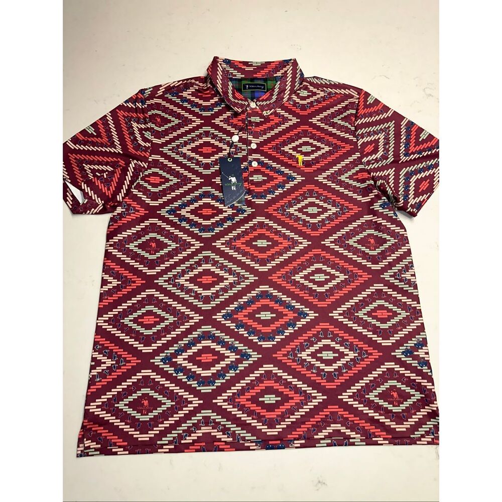 William Murray Polo Shirt Fall Into Formation Golf Short Sleeve Size XL X-Large